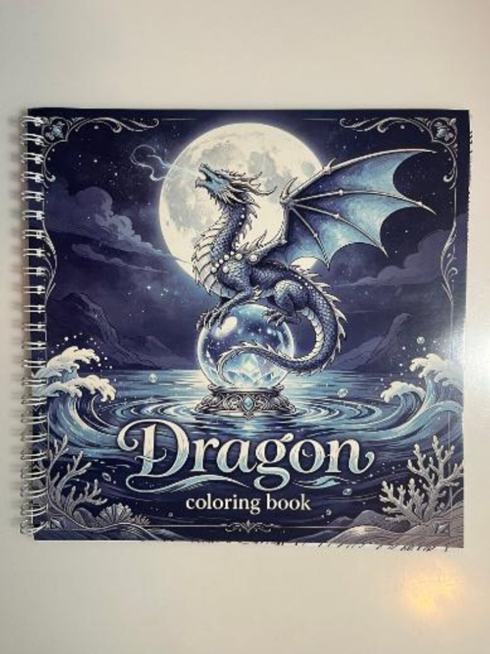COLOR-7 Dragon Adult Coloring Book